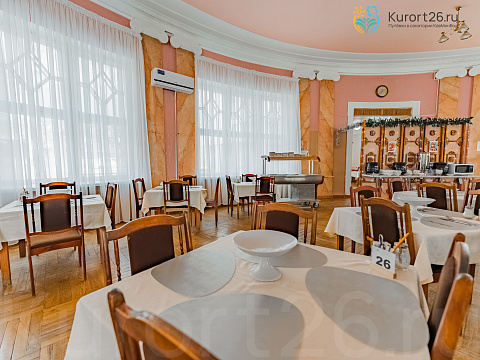 Санаторий «им. С.М. Кирова» Кисловодск. Cтоловая